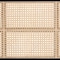 Bali & Pari Lainer Modern Bohemian Black Finished Bayur Wood and Natural Rattan Queen Size Headboard 236-13327-ZORO - alternate 5